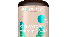 Vitamina D3 + K2 masticabila, 30 tablete, Vitaxynergy