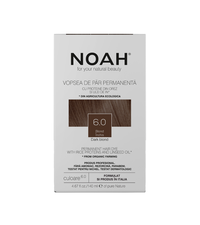 Vopsea de par naturala Blond inchis 6.0, 140ml, Noah - 1