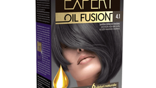 Vopsea de par permanenta Expert Oil Fusion Nr. 4.1, 115ml, Loncolor