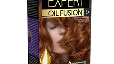 Vopsea de par permanenta Expert Oil Fusion Nr 6.4, 115ml, Loncolor