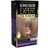 Vopsea de par permanenta Expert Oil Fusion Nr 8.1, 115ml, Loncolor - 1