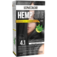 Vopsea de par permanenta Hempstyle Nr. 4.1, 110ml, Loncolor - 1