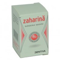 Zaharina, 100 comprimate, Zentiva - 1