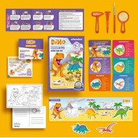 Arkerobox - Set arheologic educational si puzzle 3D, Dino - 3