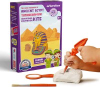 Arkerobox - Set arheologic educational si puzzle 3D, Egiptul Antic, Tutankhamon - 1