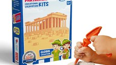 Arkerobox - Set arheologic educational si puzzle 3D, Grecia antica, Parthenon