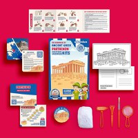 Arkerobox - Set arheologic educational si puzzle 3D, Grecia antica, Parthenon - 8