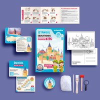 Arkerobox - Set arheologic educational si puzzle 3D, Istanbul, Turnul Galata - 5