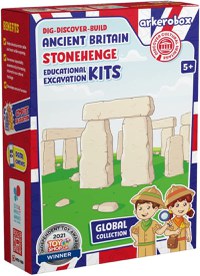 Arkerobox - Set arheologic educational si puzzle 3D, Marea Britanie antica, Stonehenge - 5