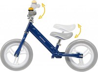 Bicicleta fara pedale Nils, Skiddou, Denim, Bleumarin - 9