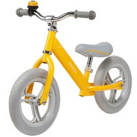 Bicicleta fara pedale Nils, Skiddou, Galben - 1