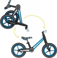 Bicicleta pliabila fara pedale Skiddou Ronny, Denim, Albastru - 1