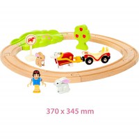 Brio - Set Joaca Disney Alba Ca Zapada - 1