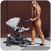 Carucior 2 in 1 Skiddou Moss Normandic Dream, Gri - 4