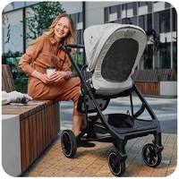 Carucior 2 in 1 Skiddou Moss Normandic Dream, Gri - 5