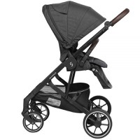 Carucior 2 in 1 Skiddou Moss Onyx, Negru - 7