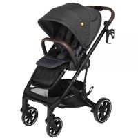 Carucior 2 in 1 Skiddou Moss Onyx, Negru - 20