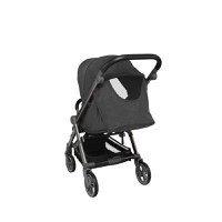 Carucior sport pliabil Skiddou Mell Onyx, ultracompact pentru calatorii, Negru - 5