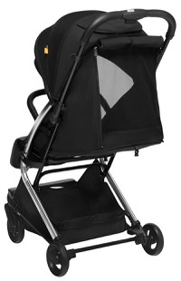 Carucior sport pliabil Skiddou Mikkeli Onyx, ultracompact pentru calatorii, Negru - 5