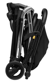 Carucior sport pliabil Skiddou Mikkeli Onyx, ultracompact pentru calatorii, Negru - 9