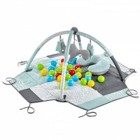 Centru de joaca cu bile BabyJem Toy Ball Play Mat - 3