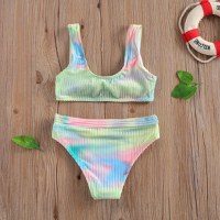 Costum de baie Multicolor din 2 piese Drool - 4