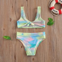 Costum de baie Multicolor din 2 piese Drool - 1