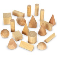 Forme geometrice din lemn (set 19) - 8