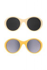 Ochelari de soare pentru copii MOKKI Click & Change, protectie UV, galben, 0-2 ani, set 2 perechi - 5