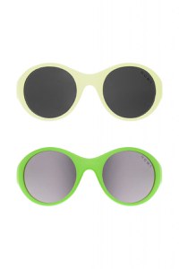 Ochelari de soare pentru copii MOKKI Click & Change, protectie UV, verde, 0-2 ani, set 2 perechi - 5