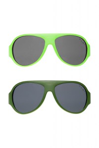 Ochelari de soare pentru copii MOKKI Click & Change, protectie UV, verde, 2-5 ani, set 2 perechi - 5