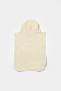 Prosop plaja - poncho copii din muselina absorbanta, Stone, BabyCosy - 2