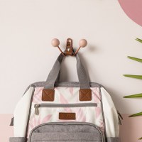 Rucsac multifunctional mamici Astrid, Skiddou, Keep pink, Roz - 3