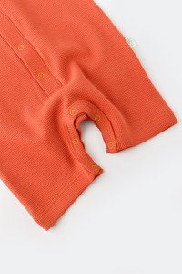 Salopeta cu pantaloni scurti - 100% bumbac organic - Scortisoara, BabyCosy - 5