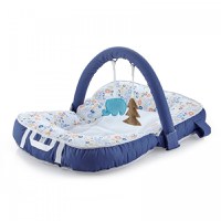 Saltea multifunctionala BabyJem Sit and Play cu bara jucarii - 9