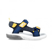 Sandale cu velcro pentru copii Garvalin, azul - 3