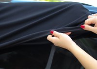 Set 2 bucati parasolar auto BabyJem Sun Shade Cover - 5