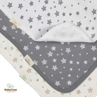 Set 3 prosopele, bumbac organic 100%, 30x40cm, BabyCosy - 3