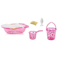 Set cadita de baie cu 6 piese BabyJem - 7