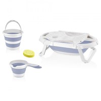 Set cadita pliabila de baie Babyjem, 5 piese - 2