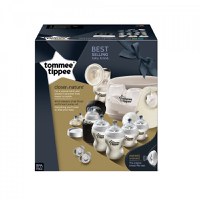 Set sterilizator pentru microunde si pompa de san manuala, Tommee Tippee - 1