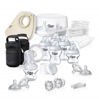 Set sterilizator pentru microunde si pompa de san manuala, Tommee Tippee - 4