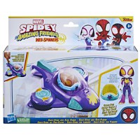 SPIDEY PRIETENII EXTRAORDINARI SET MASINUTA SI FIGURINA GHOST SPIDER - 1