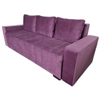 Canapea Extensibila Lambert, 240x80x75cm, 3 locuri, Amore 45 Dark Violet, Glasspandoor - 2