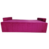 Canapea Extensibila Lambert, 240x80x75cm, 3 locuri, Amore 45 Dark Violet, Glasspandoor - 5