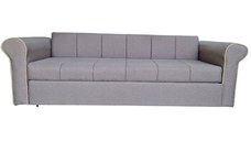 Canapea Extensibila Nixos, 240x80x85cm, 3 locuri, Luna 31 Light Grey, Glasspandoor