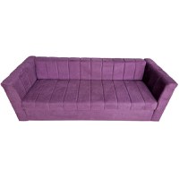 Canapea Extensibila Noriel, 240x80x85cm, 3 locuri, Luna 65 Purple, Glasspandoor - 5