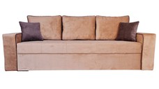 Canapea Extensibila Tania, 240x80x85cm, 3 locuri, Amore 25 Beige, Glasspandoor