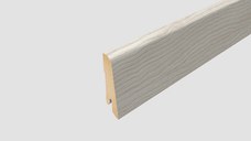 Plinta Mdf, 240 x 1.4 x 8 cm, L398, pentru Parchet laminat Egger Pro, Pin Inverey alb, EPL028N, Egger