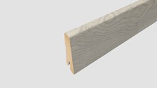 Plinta Mdf, 240 x 1.4 x 8 cm, L582, pentru Parchet laminat Egger Pro, Stejar Soria alb, EPL177, Egger